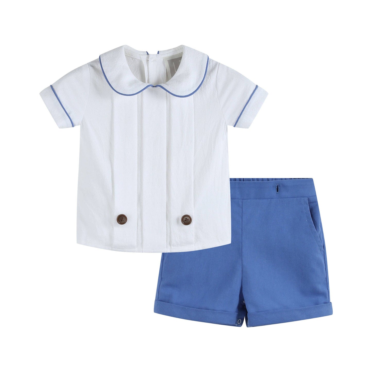 White Collared Set