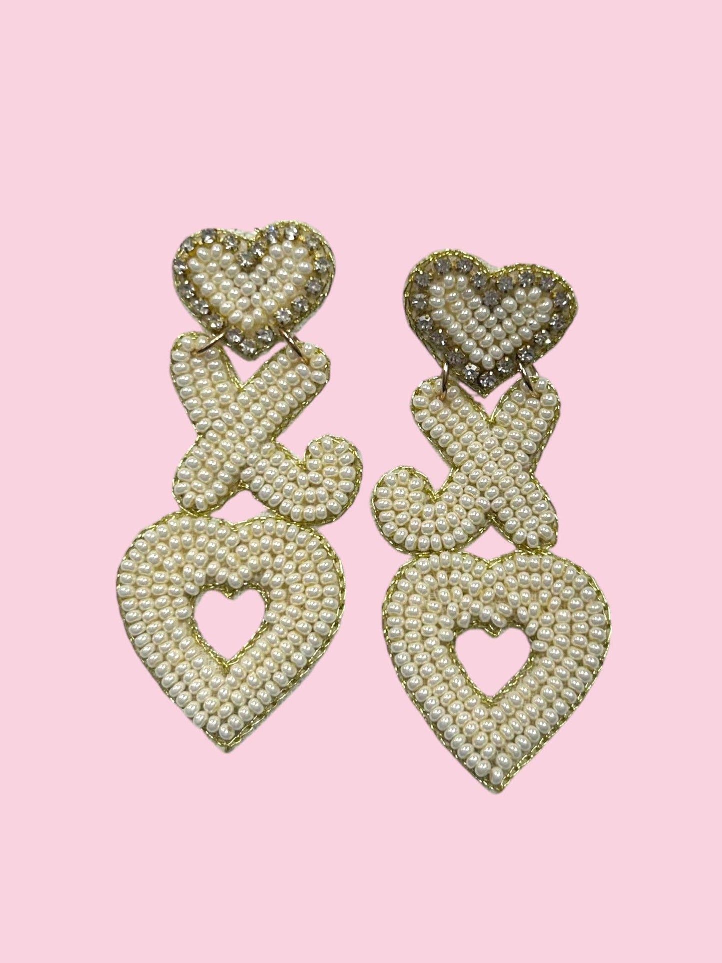XO Pearl Earrings