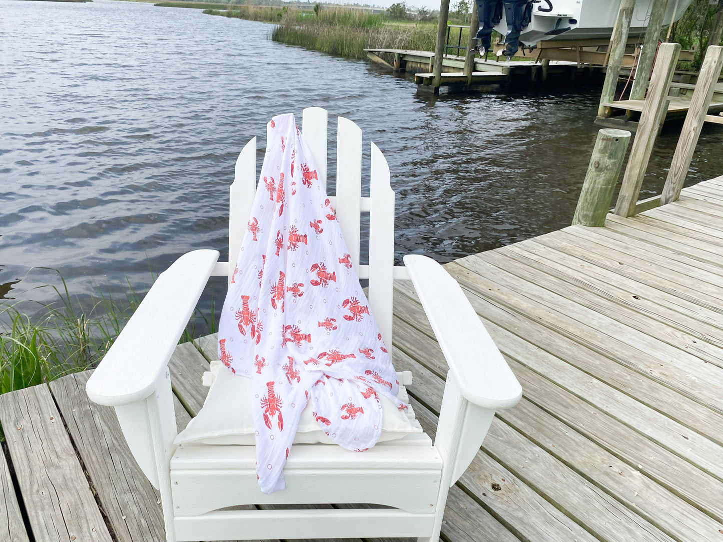 Heads or Tails Swaddle Blanket