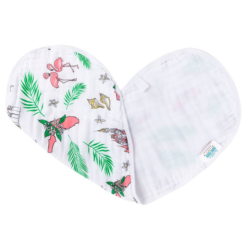 Florida Girl Burp/Bib Combo
