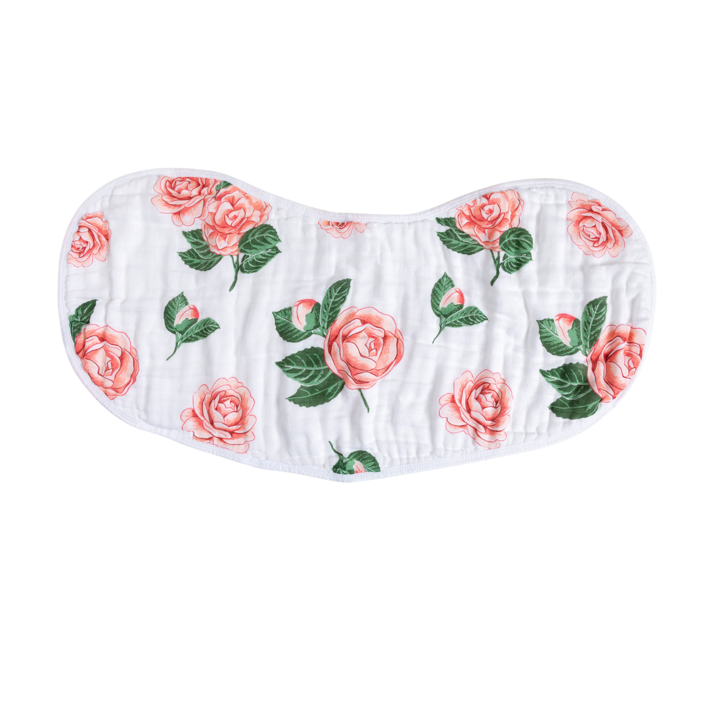 Camellia Baby 2-in-1 Burp Cloth and Bib