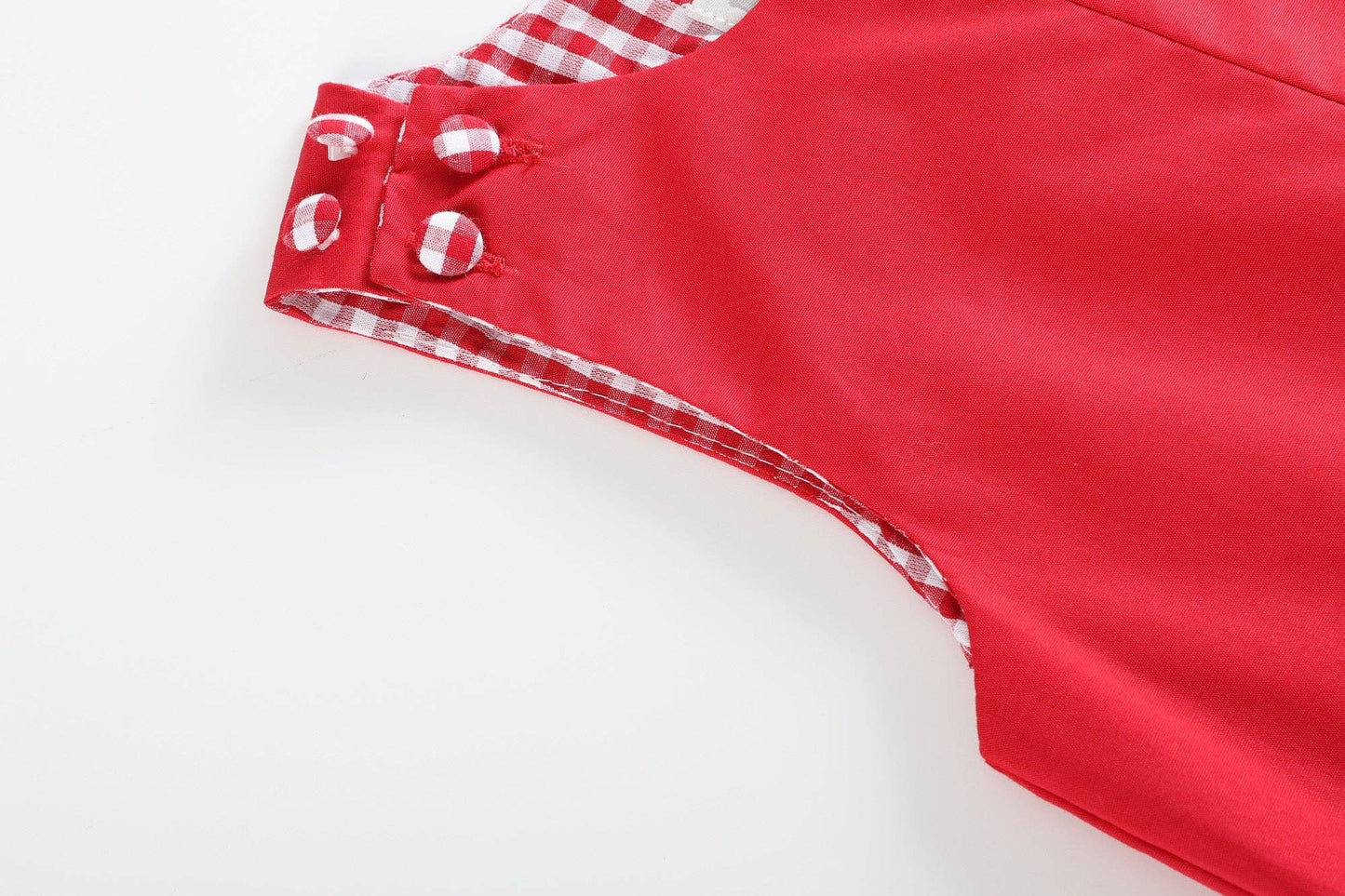 Red Gingham Longall