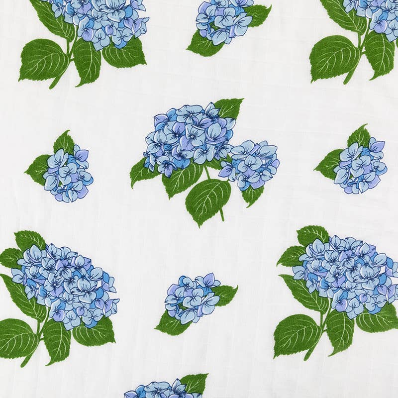 Hydrangeas Swaddle Blanket