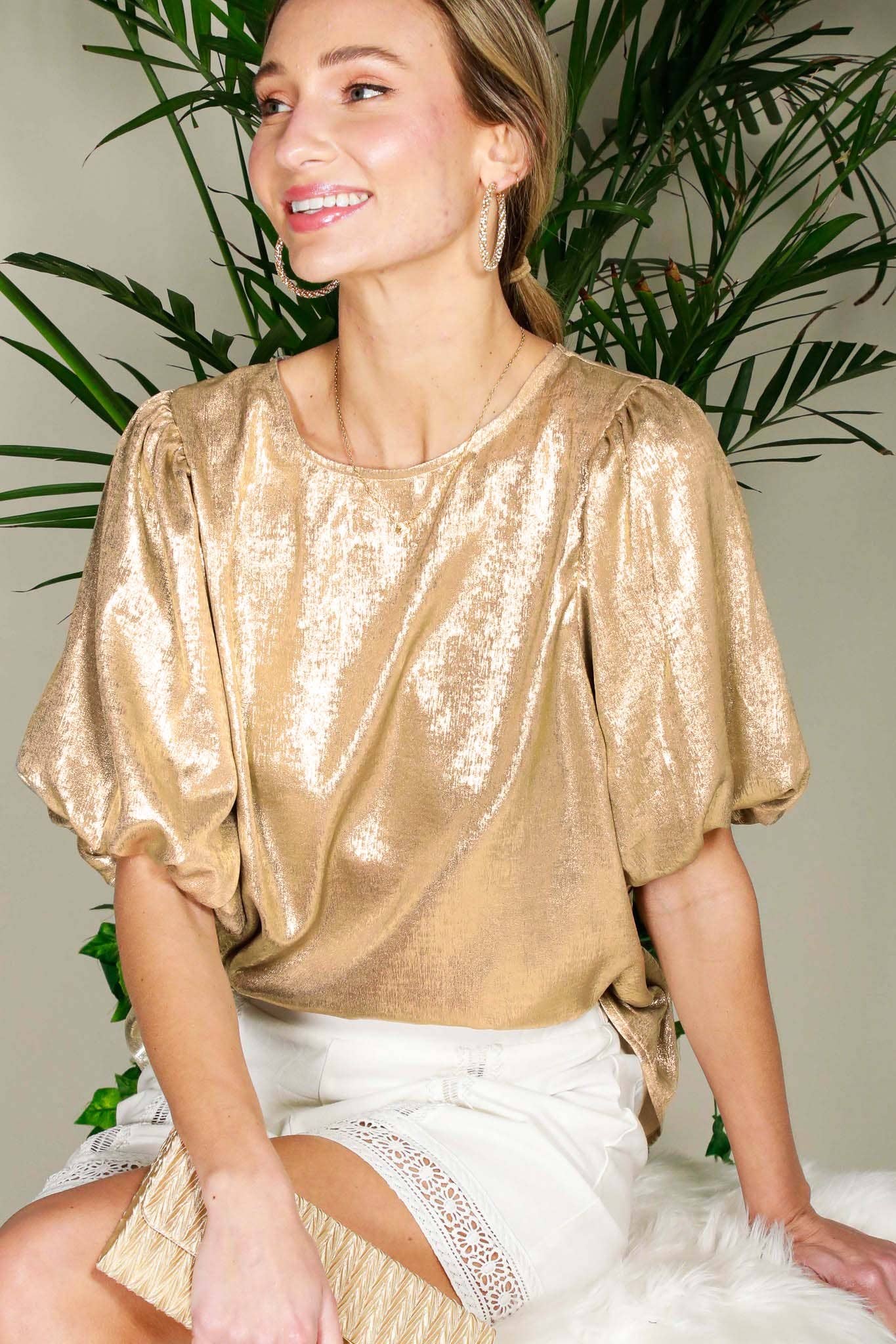 Champagne Dreams Top