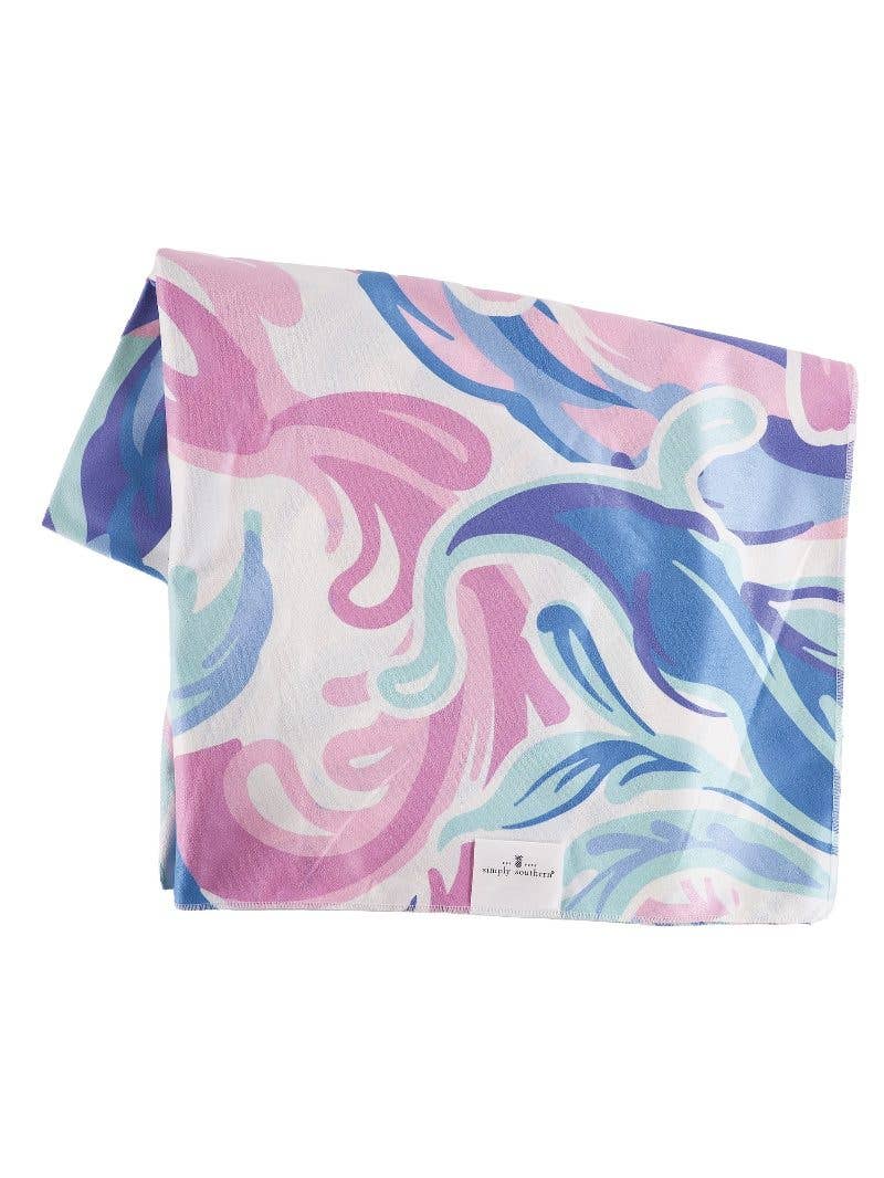 Quick Dry Towel- Reef Design