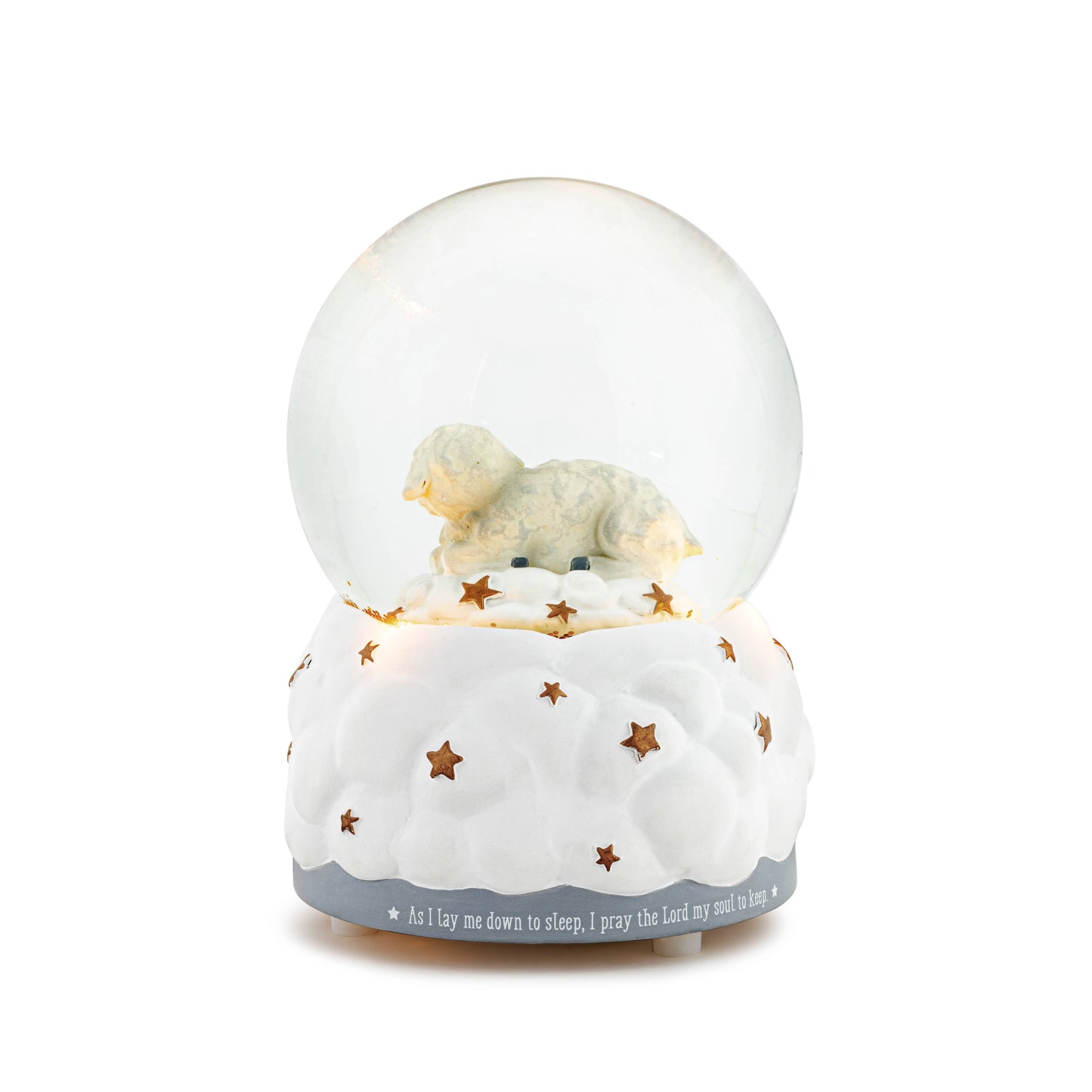 Goodnight Prayer Light Up Musical Water Globe