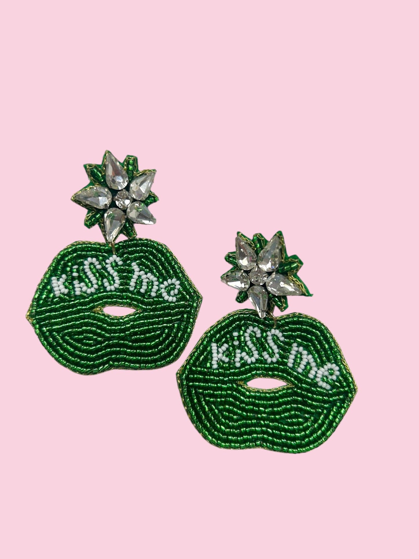 Kiss Me St. Patrick's Earrings