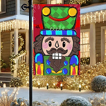 DK Red Nutcracker Flag