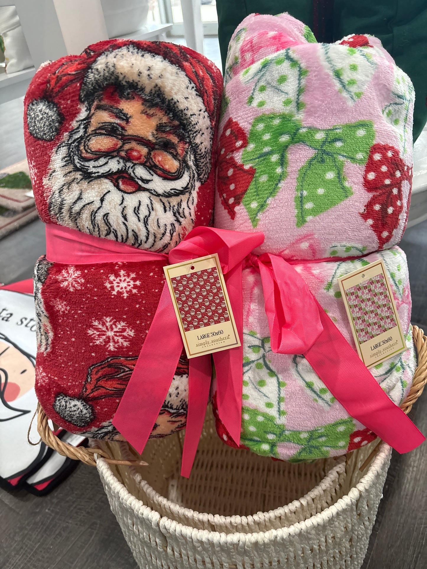 Simply Southern Christmas Blanket