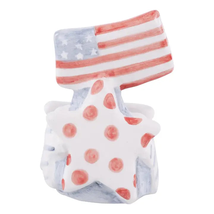 Celebrate Everything Flags & Stars Topper