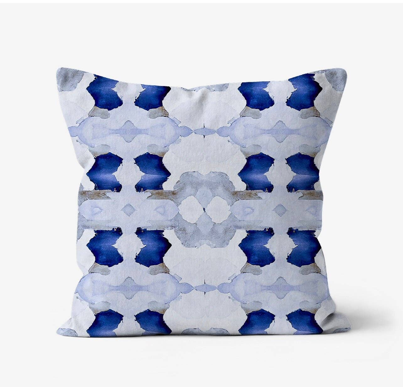 Mia Decorative Abstract Mid-Century Art Throw Pillow: 18x18