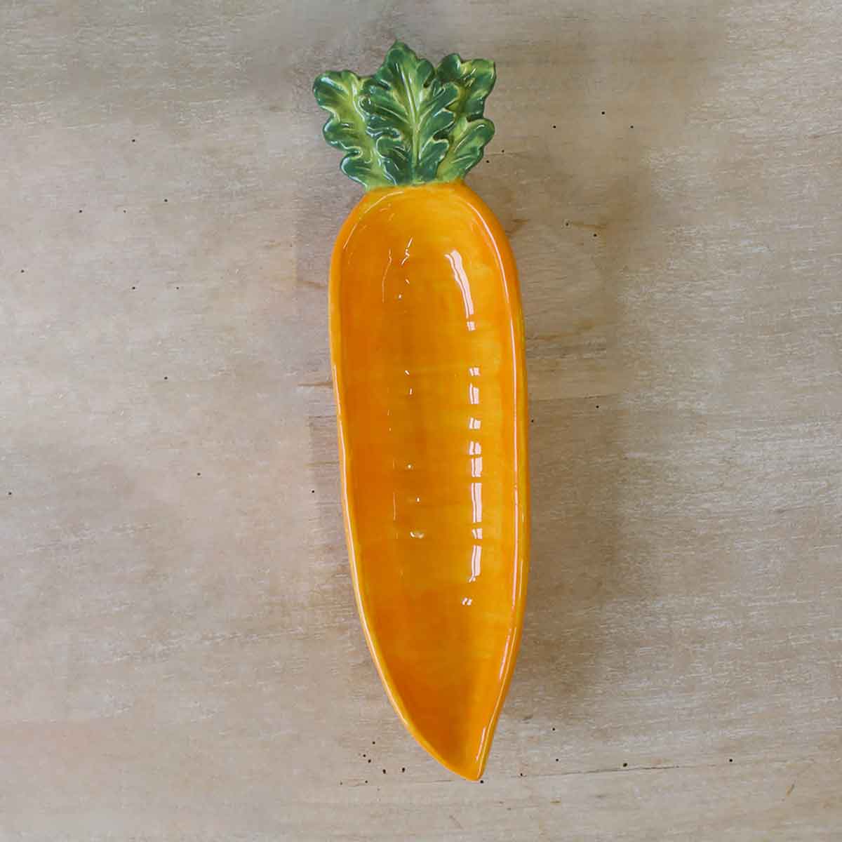 Springfield Carrot Tidbit Bowl Orange/Green 8.5x2.25