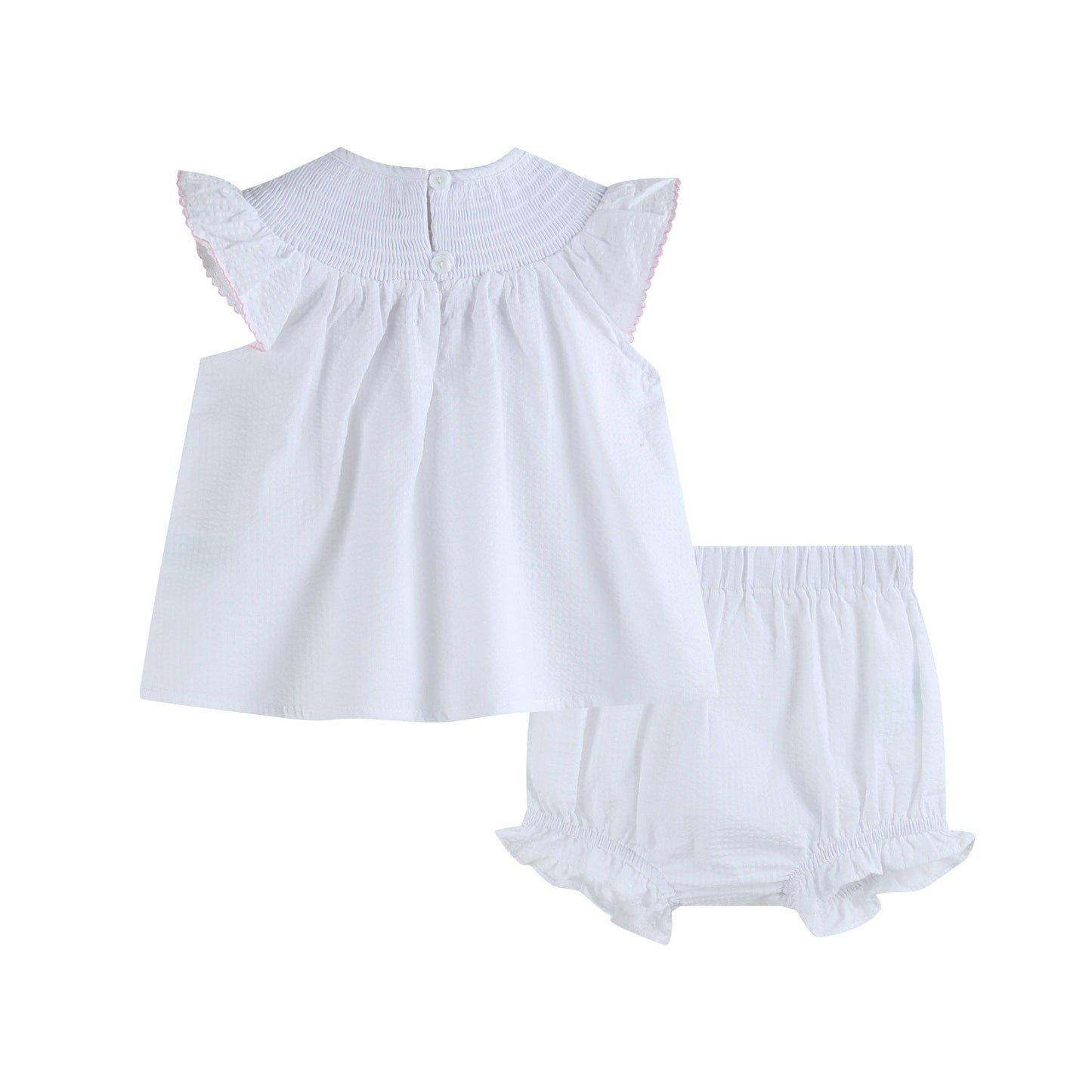 Baby Sister Smocked Dress and Bloomer Set