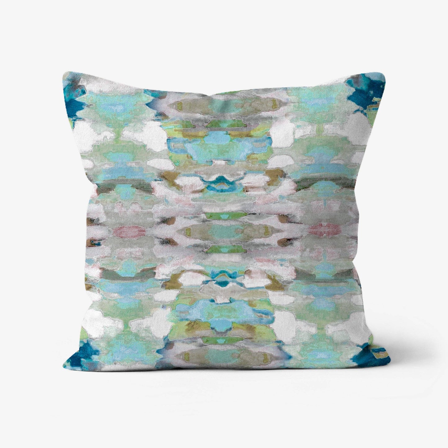 Layla Decorative Abstract Modern Art Throw Pillow: 18x18