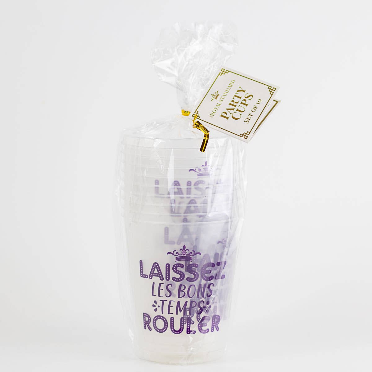 Laissez Party Cups Frosted/Purple 16oz.