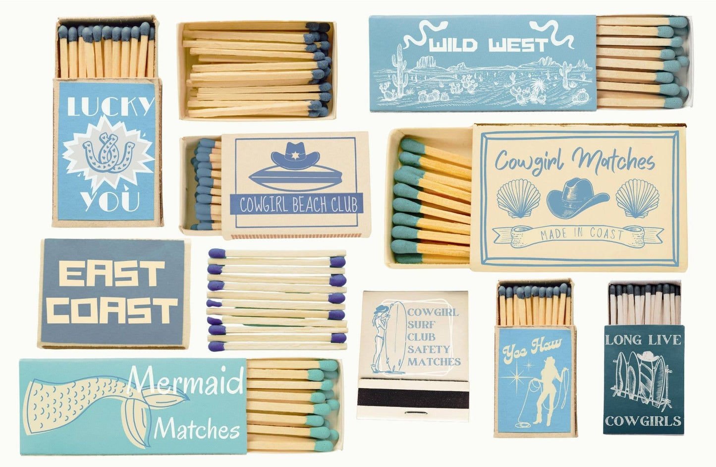COASTAL insert set of 10