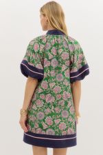 Flirty Fall Floral Dress