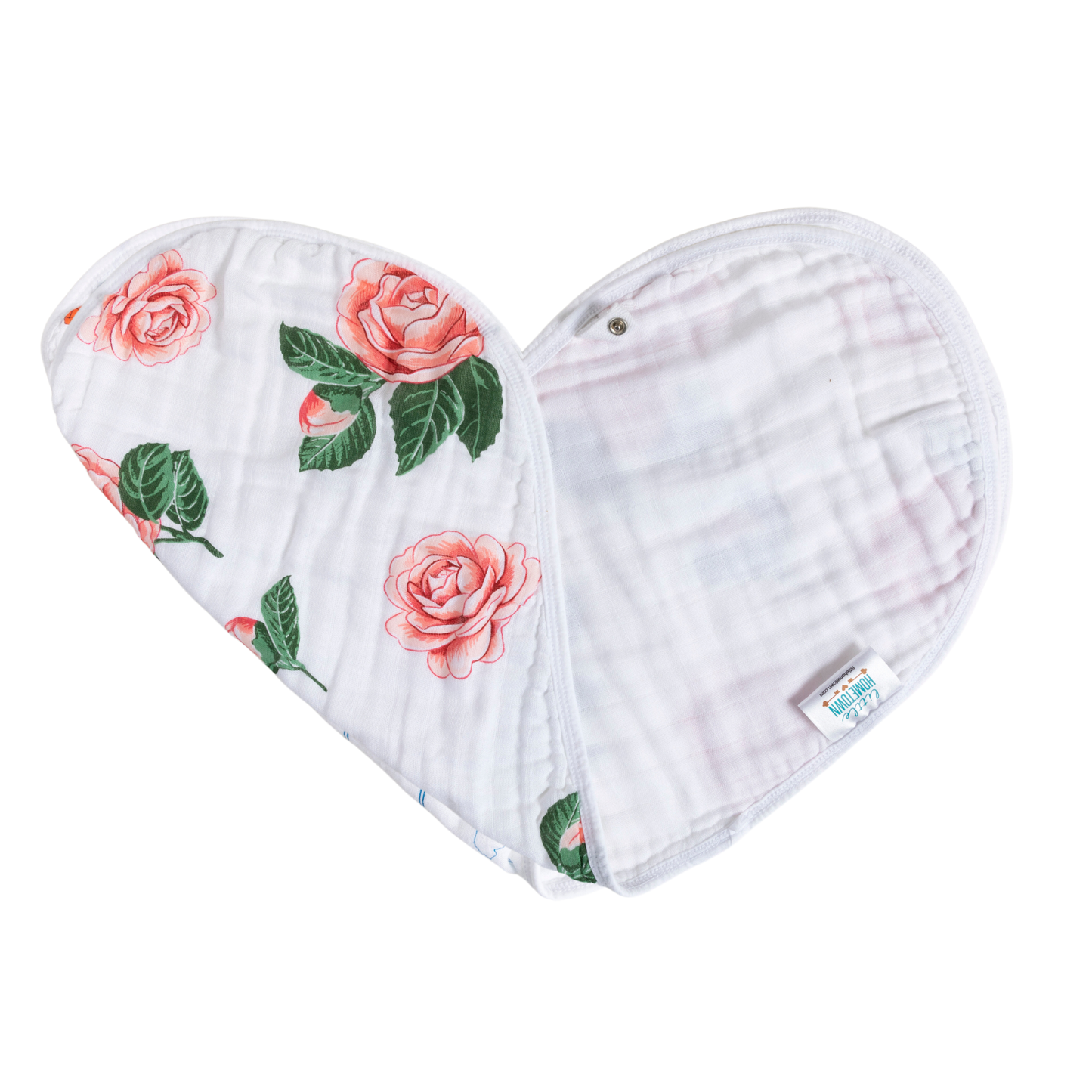 Camellia Baby 2-in-1 Burp Cloth and Bib