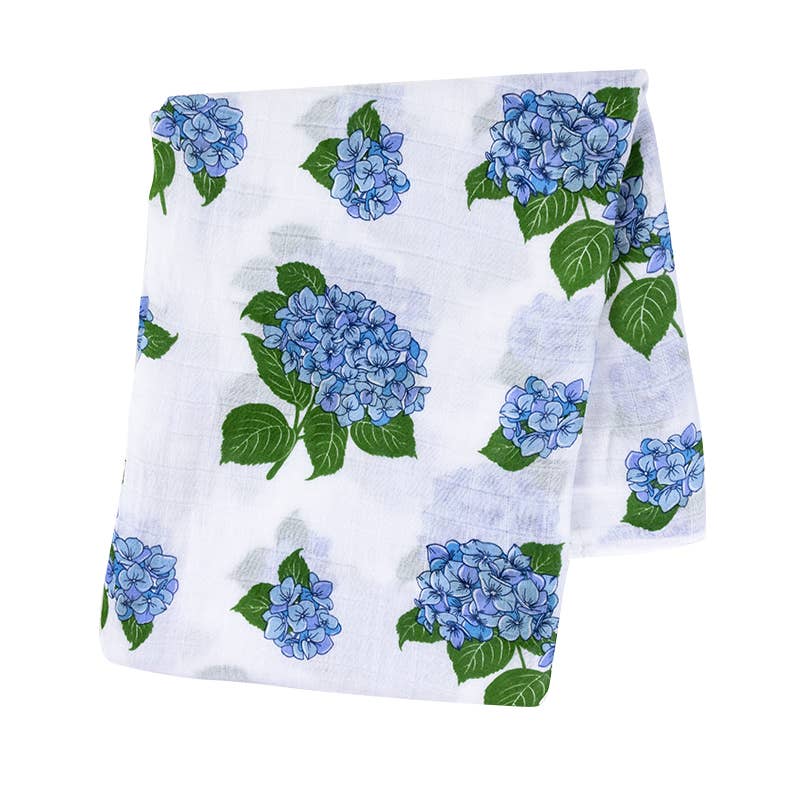 Hydrangeas Swaddle Blanket