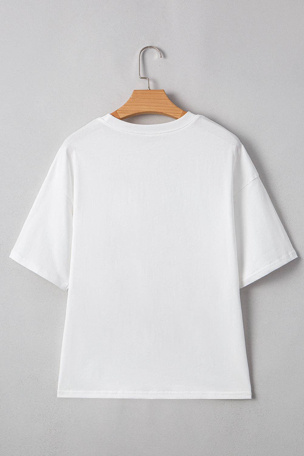 Flag Bow Graphic Crewneck Summer Tee