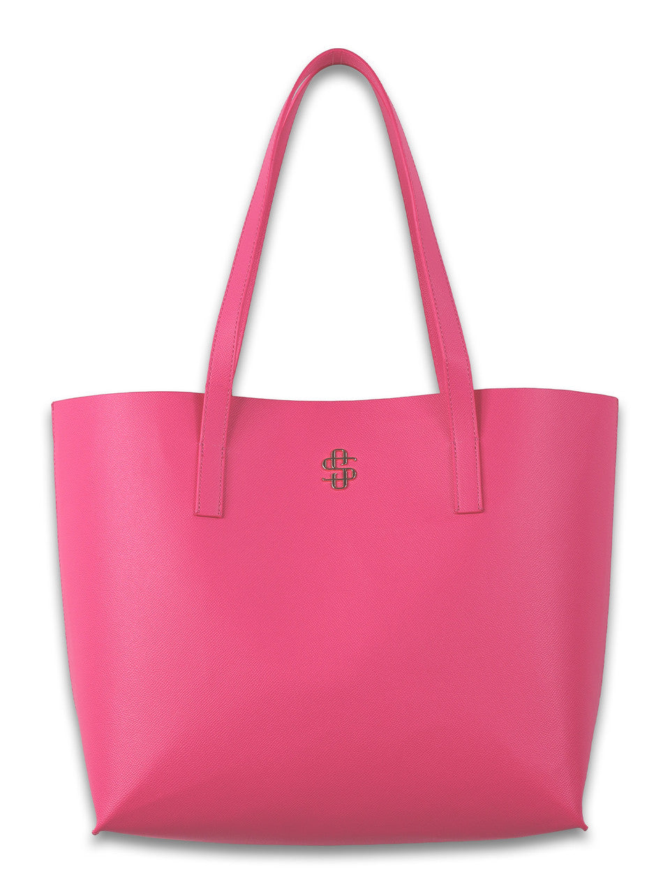 Leather Tote - Pink