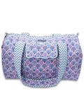 Seashell Quilted Duffle