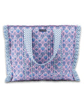 Seashell Lg Quilted Tote