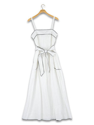 The Ricky Dress - White