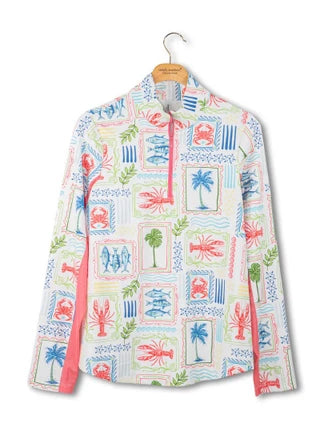 Seas the Day Athletic Quarter Zip