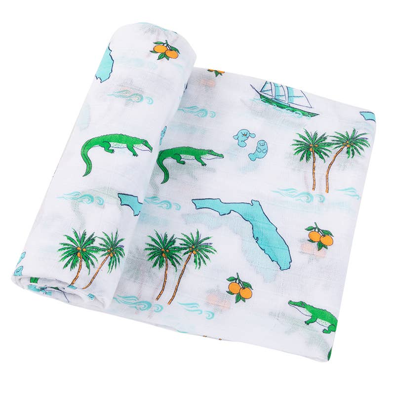 Florida Swaddle Blanket