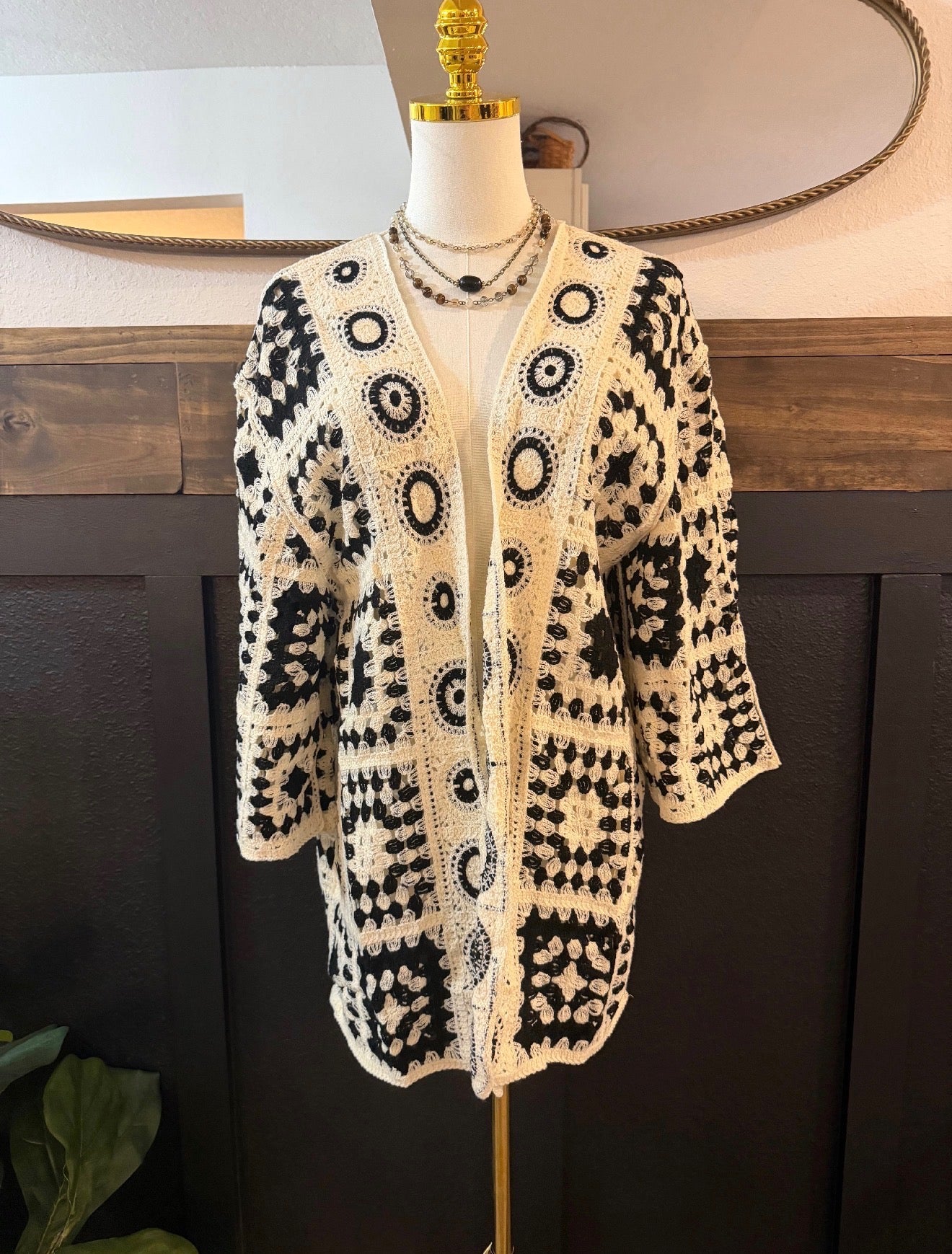 Midnight Mosaic Cardigan