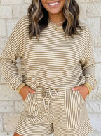 Mocha Latte Long Sleeve Set