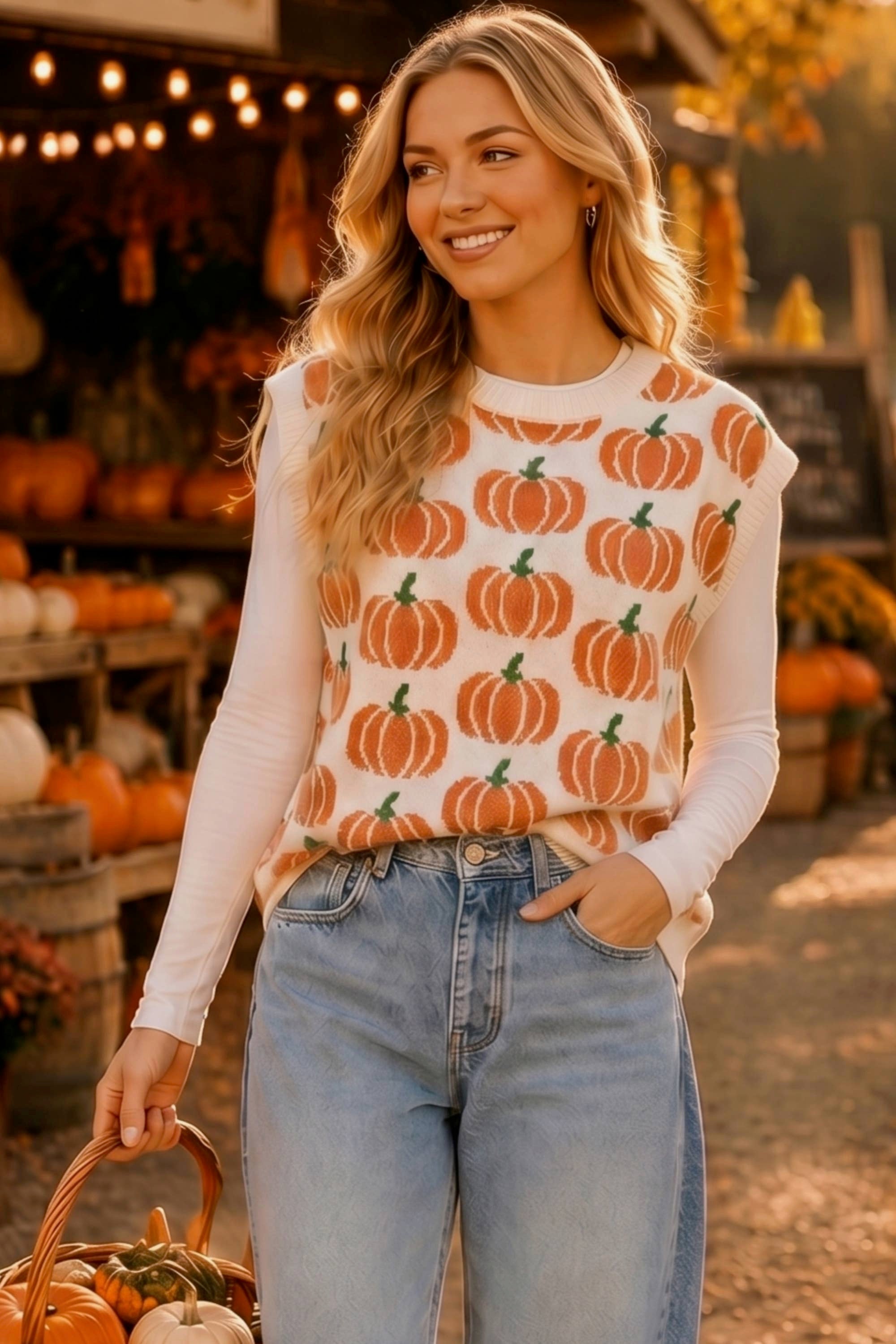 Pumpkin Patch Sweater