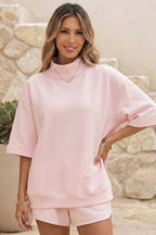 Mandy Mock Neck Set