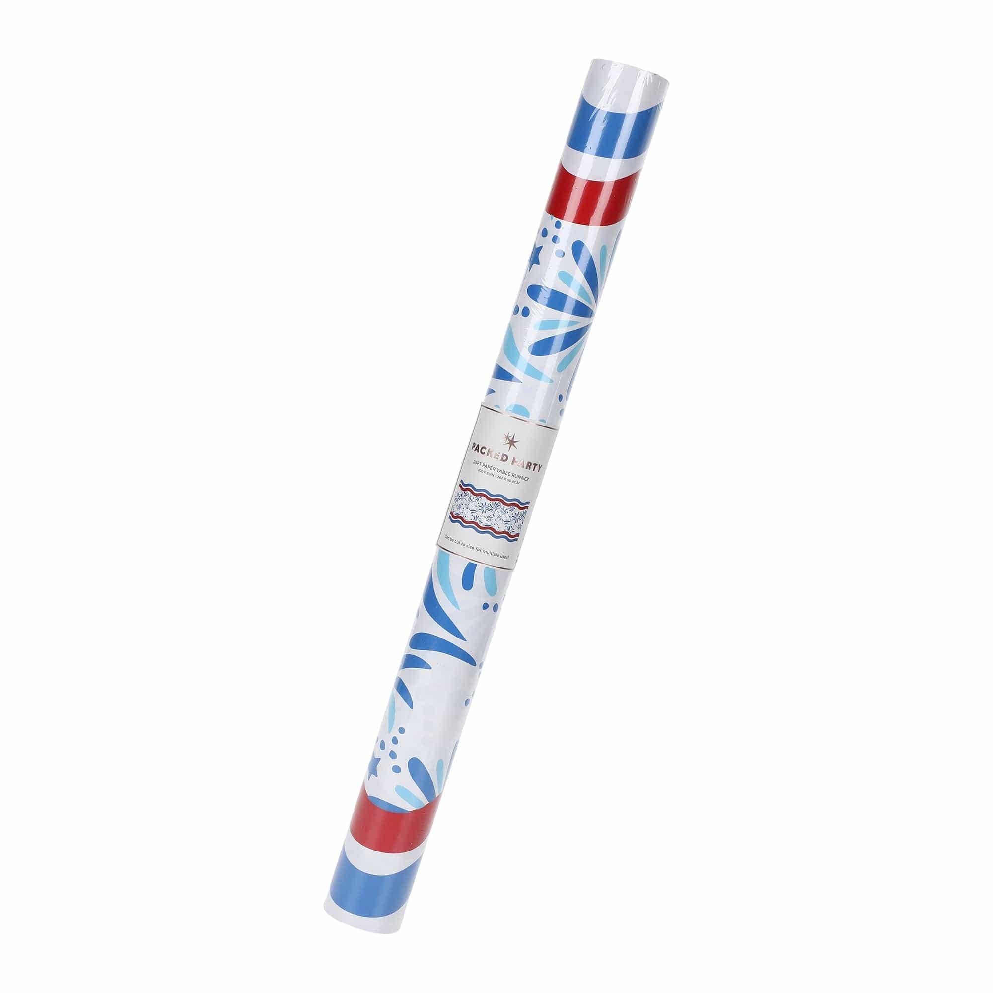Star Spangled Spark Paper Table Runner - 25 feet