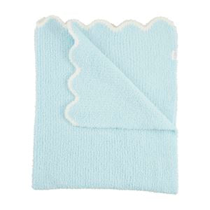 Scallop Chenille Baby Blanket