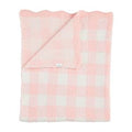 Gingham Chenille Baby Blanket