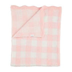 Gingham Chenille Baby Blanket