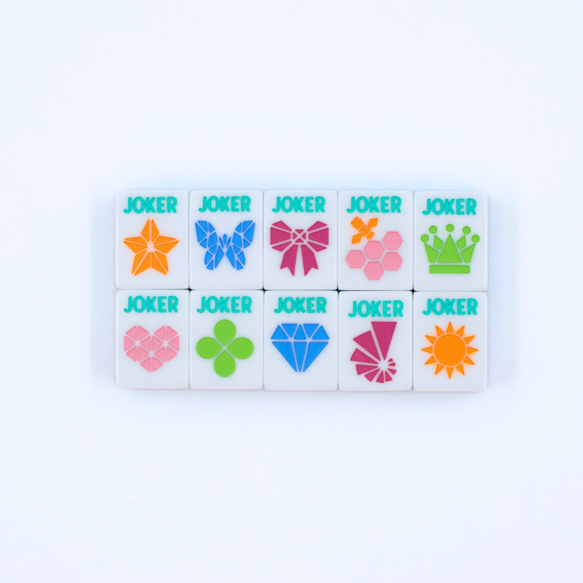 Mahjong Crystal Prism Blue