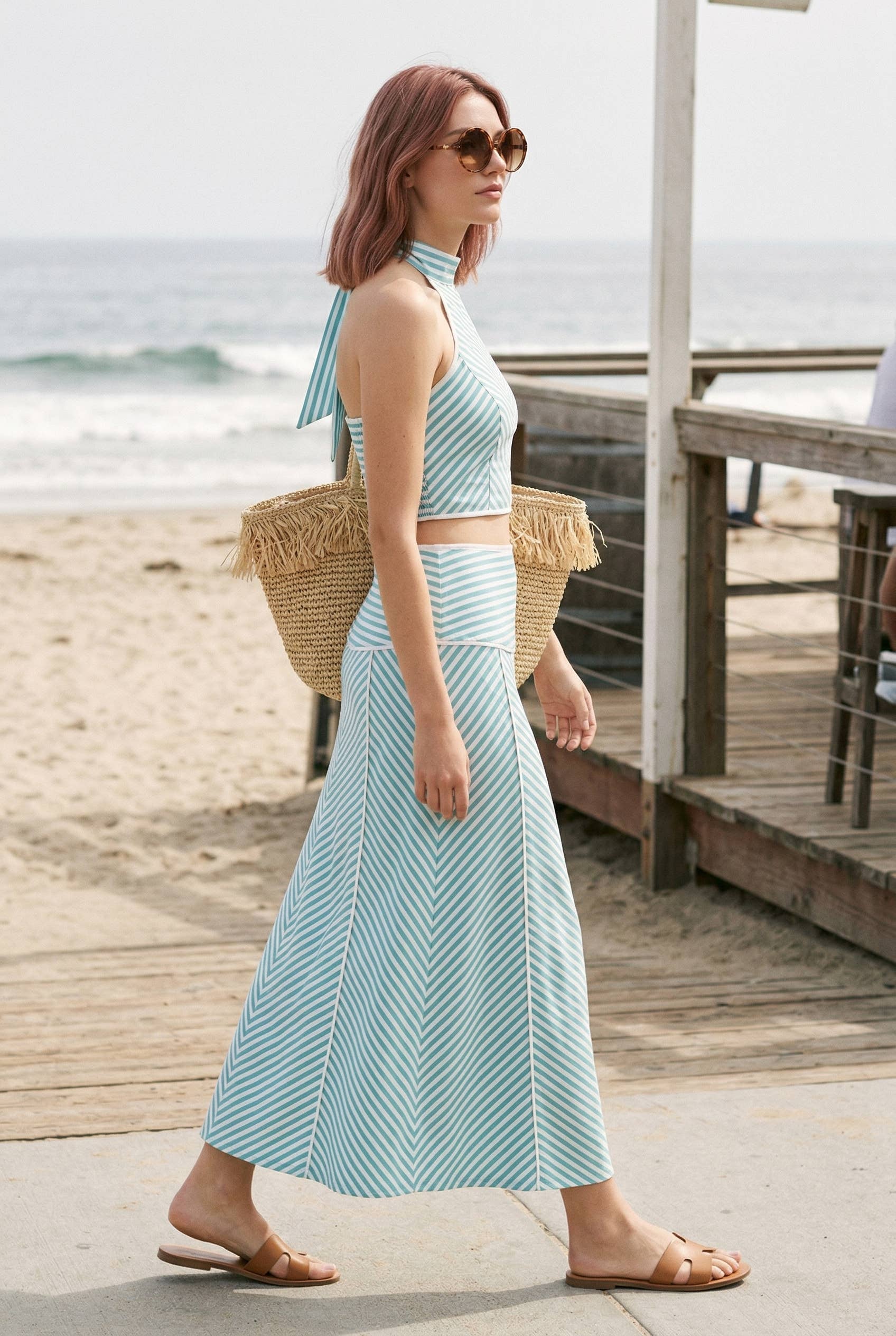 Seaside Chevron Set