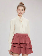 Pink Ruffle Skirt