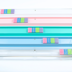 MAHJONG RACKS - Solid Macaron Pink