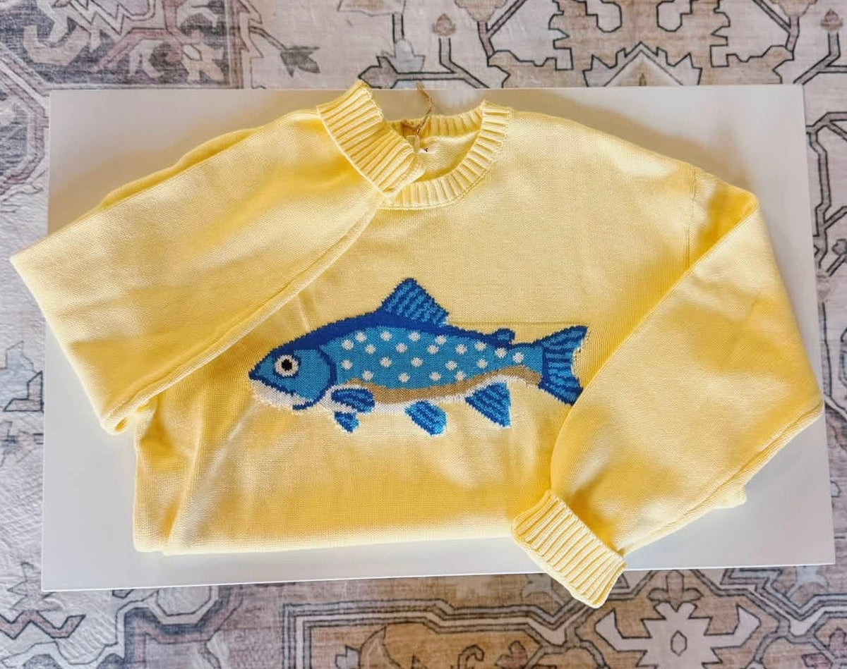 Salmon Honey Sweater