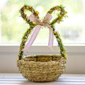 Confetti Bunny Basket Multi-color  12.5"