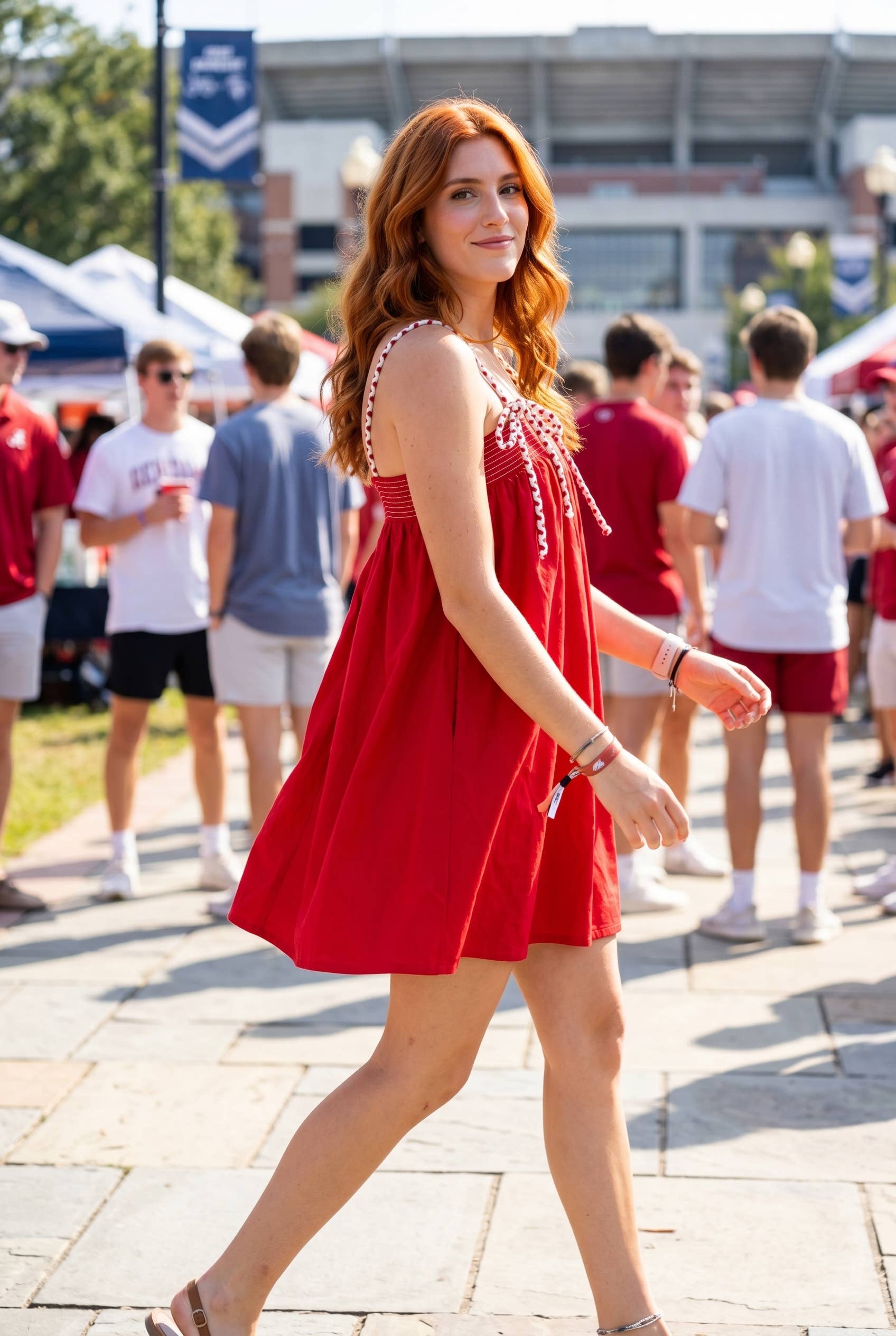 Braided Babe - Red