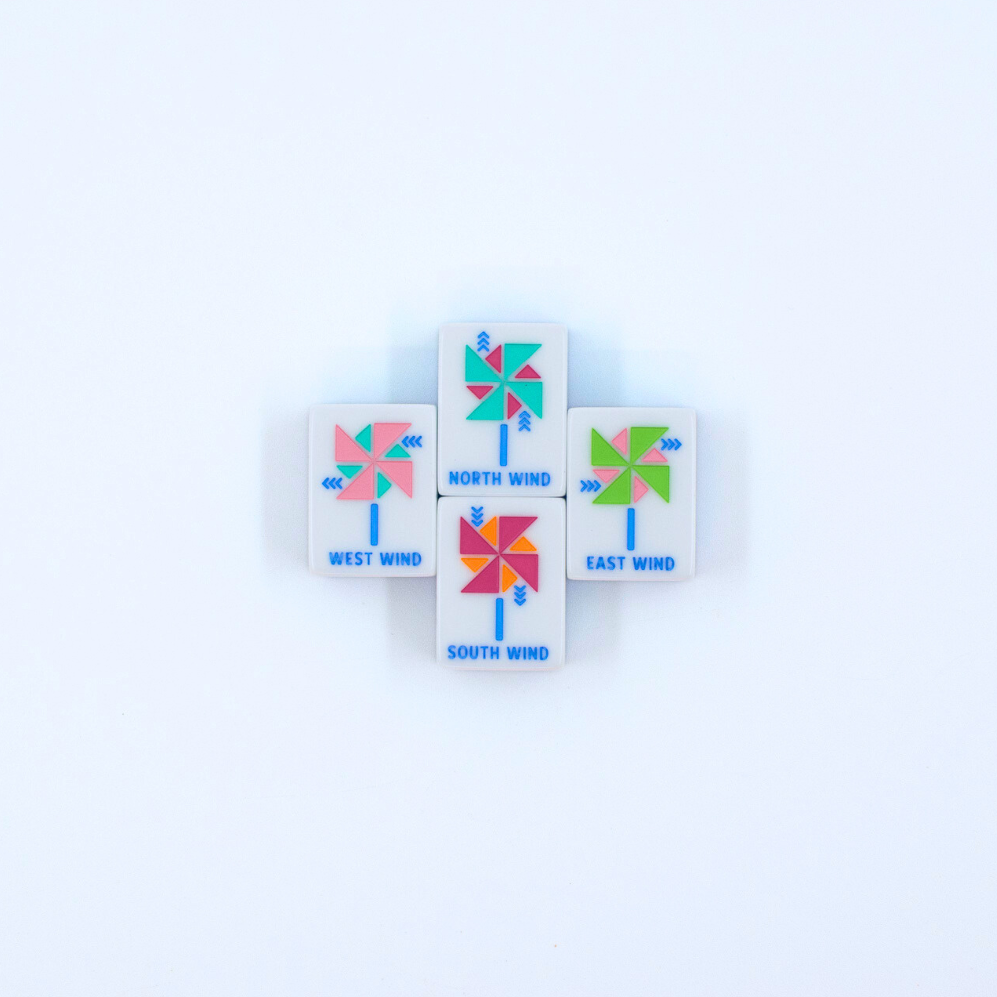 Mahjong Crystal Prism Blue