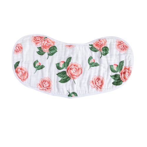 Camellia Baby 2-in-1 Burp Cloth and Bib