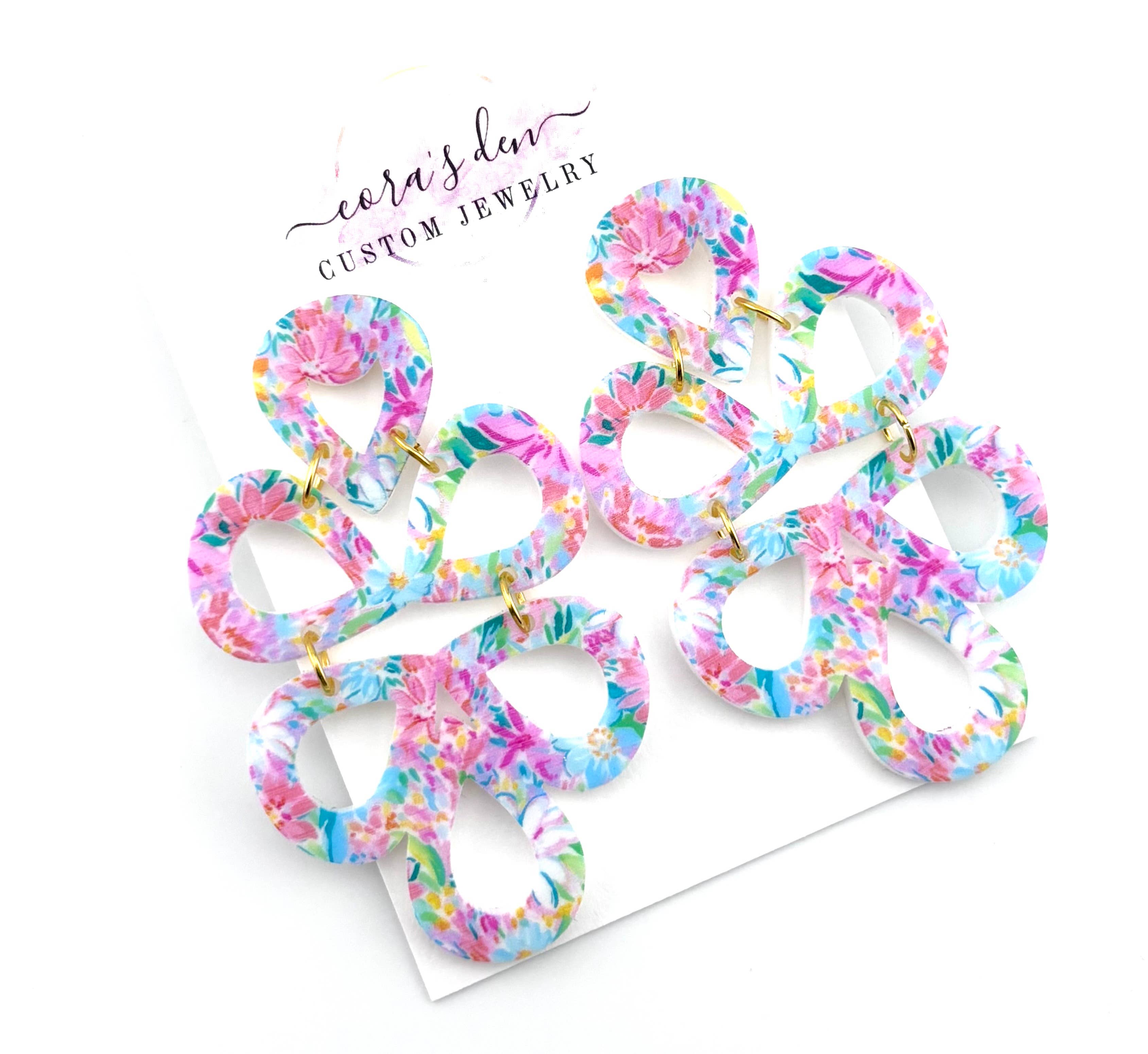 Garden Party Drop Earrings