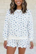Ditsy Blue Floral Set