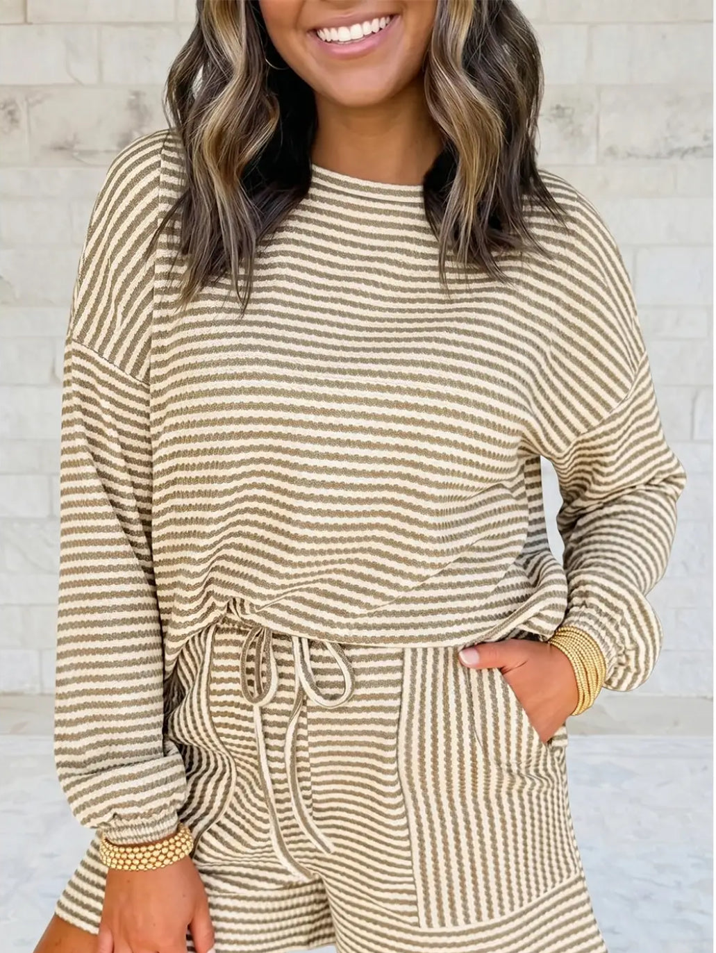 Mocha Latte Long Sleeve Set